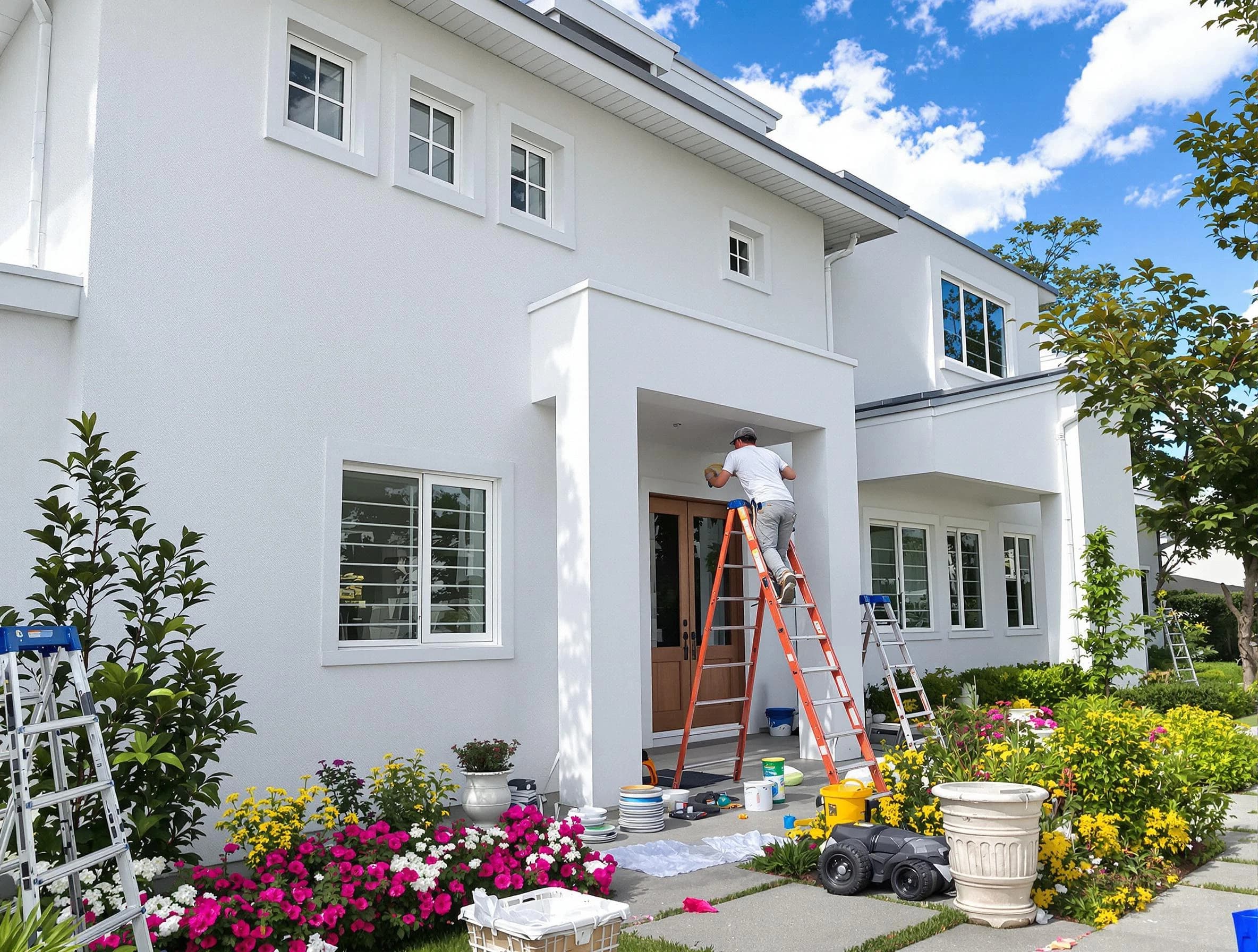 Warrensville Heights House Painters team delivering a fresh exterior coat in Warrensville Heights, OH