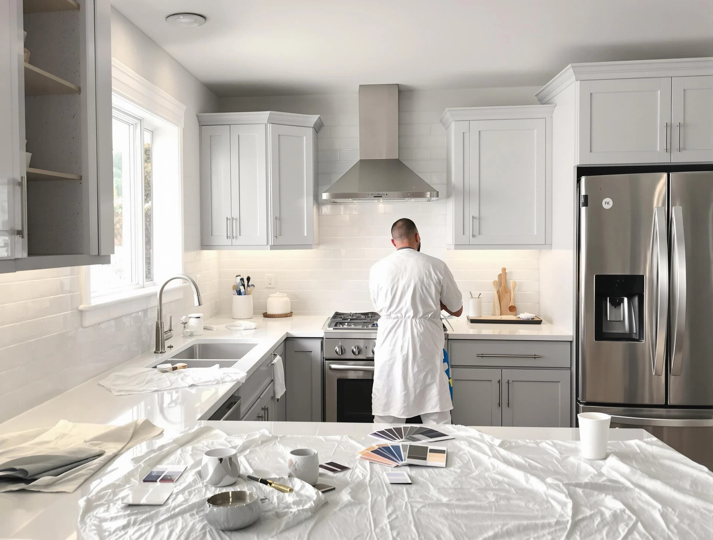 Kitchen Painting in Warrensville Heights